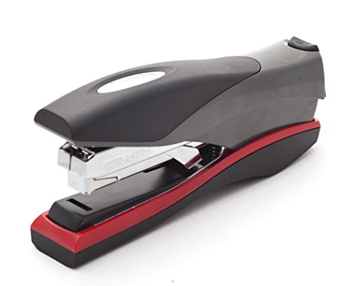 Swingline Optima 40 Reduced Effort Stapler, 40 Sheet Capacity (Black/Red/Titanium)