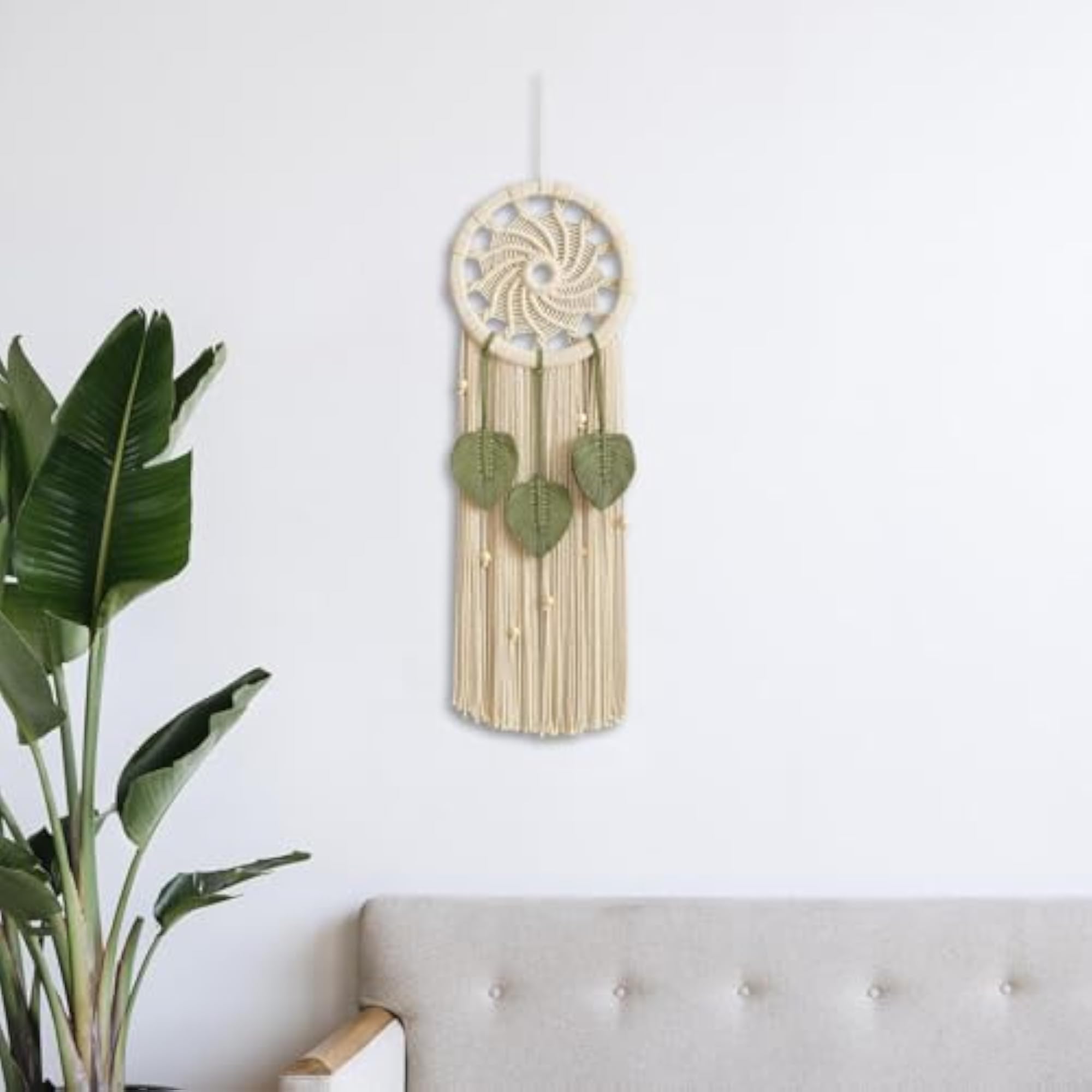 Creative Handmade Macrame Wall-Hanging Dream Catcher, Gift Idea