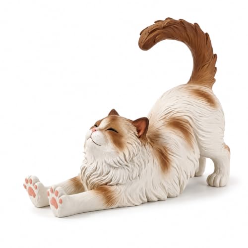 benesowud Cat Phone -Shaped Phone Standi 5.90Inch Phone Mount for Office、Home Decor, for Cat Lovers & Ladies - image 1