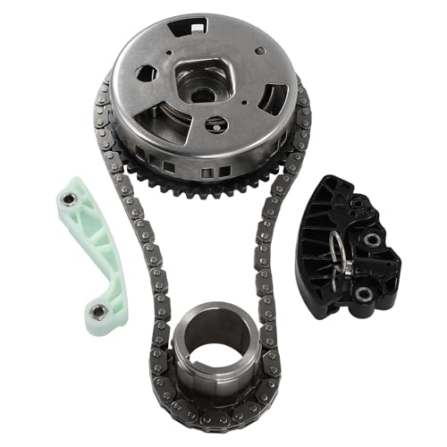 ECCPP Engine Timing Chain Kit suit for Dodge Challenger; for Dodge Durango; 2011-2013 for Ram 1500 OE 53022115AH,53022243AF, w/Timing Chain Crank Sprocket Tensioner Guide Gear