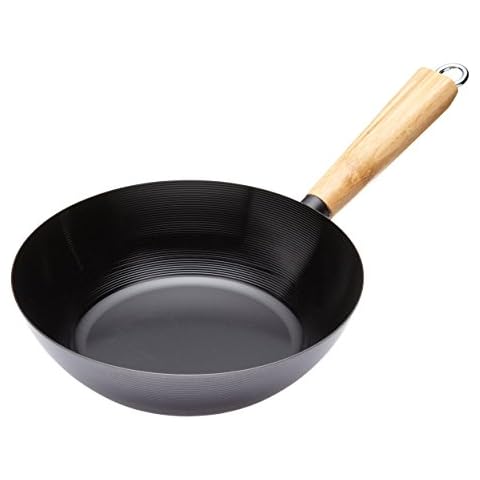 Wok Antiadherente de Acero al Carbono de 25 cm de World of Flavors Cover