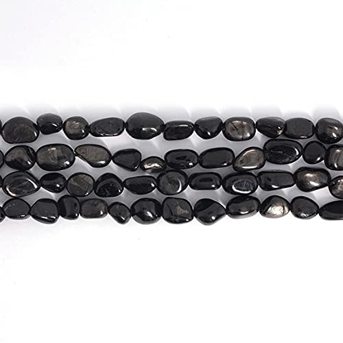 Perles de hypersthène véritables LKBEADS éclats polis 6-7mm pour bijoux de luxe - 2