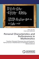 Personal Characteristics and Performance in Mathematics 3659798584 Book Cover