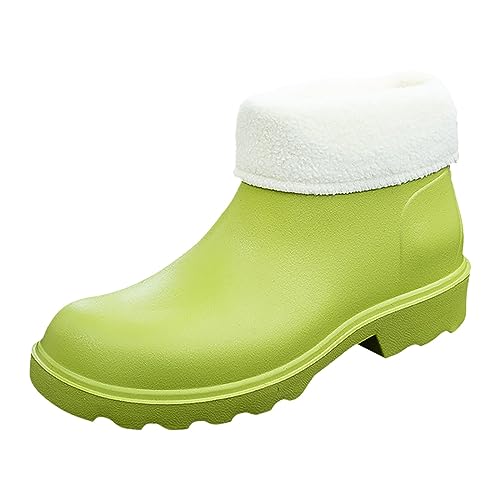 MODSGUE Gummistiefel Damen Gefüttert Wasserdicht Gummistiefel Halbhohe Hoch rutschfeste Regenstiefel Bequem Basic Regenschuhe Stiefeletten Gartenschuhe Gummistiefeletten MODSGUE Gummistiefel Damen Gefüttert Wasserdicht Gummistiefel Halbhohe Hoch rutschfeste Regenstiefel Bequem Basic Regenschuhe Stiefeletten Gartenschuhe Gummistiefeletten