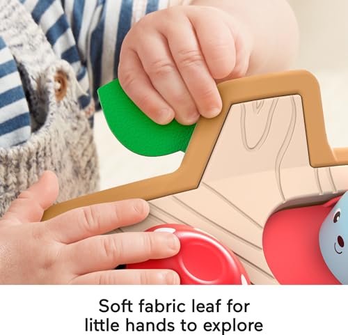 image for Fisher-Price Baby Toy Hide & Peek Pop-Up Animal-Themed Sensory Activit