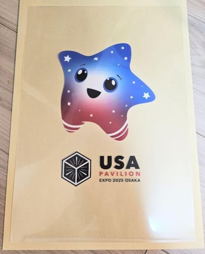 大阪関西万博 アメリカ館 クリアファイル／ USAアメリカパビリオンのサムネイル