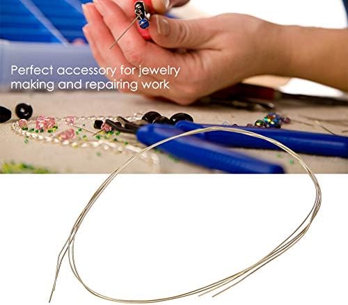 DAUERHAFT Jewelry Silver Welding Wire, 1.2mm Copper Soldering Wire With low Melting Point, Flexible Welding Soldering Rod Tool Accessory, for Melting,for K Gold Welding Jewelry Making