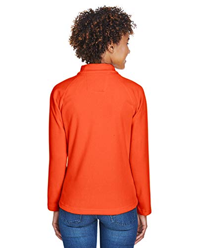 Team 365 Ladies' Campus Microfleece Jacket 2XL SPORT ORANGE3