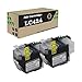 Produktbild LC424 Kompatibler Tintenpatronen-Ersatz Für Brother DCP-J1200DW Drucker, Hohe Ergiebigkeit 750 Seiten LC424 (Black x 2)