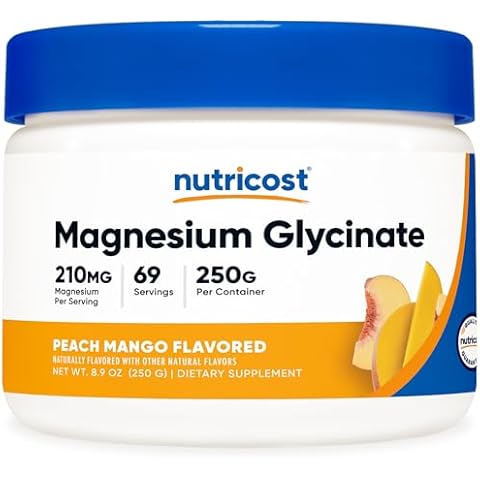 Nutricost Magnesium Glycinate Powder Cover