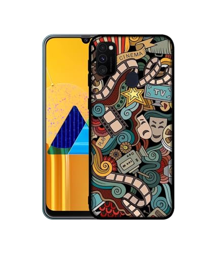 Image of Movies Design Premium 2D Printed Metal Back Case Cover for Samsung Galaxy M21 / M30s