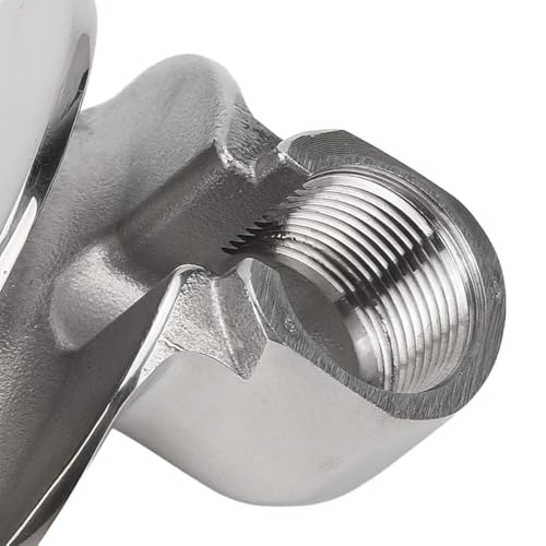 Image of BEAN BLISS Double Shot Spout Connection for Semi-Automatic Coffee Machine Portafilter, Stainless Steel Replacement Spout for Espresso Machines in Cafes,Coffee Shops & Households