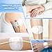 Foley Catheter Stabilization Device, 24 PCS Urinary Leg Bag Catheter Tube Holder Catheter Supplies for PEG/G/Feeding Tube Holder Accessories, Adhesive Catheter Urinary Leg Bags Holder