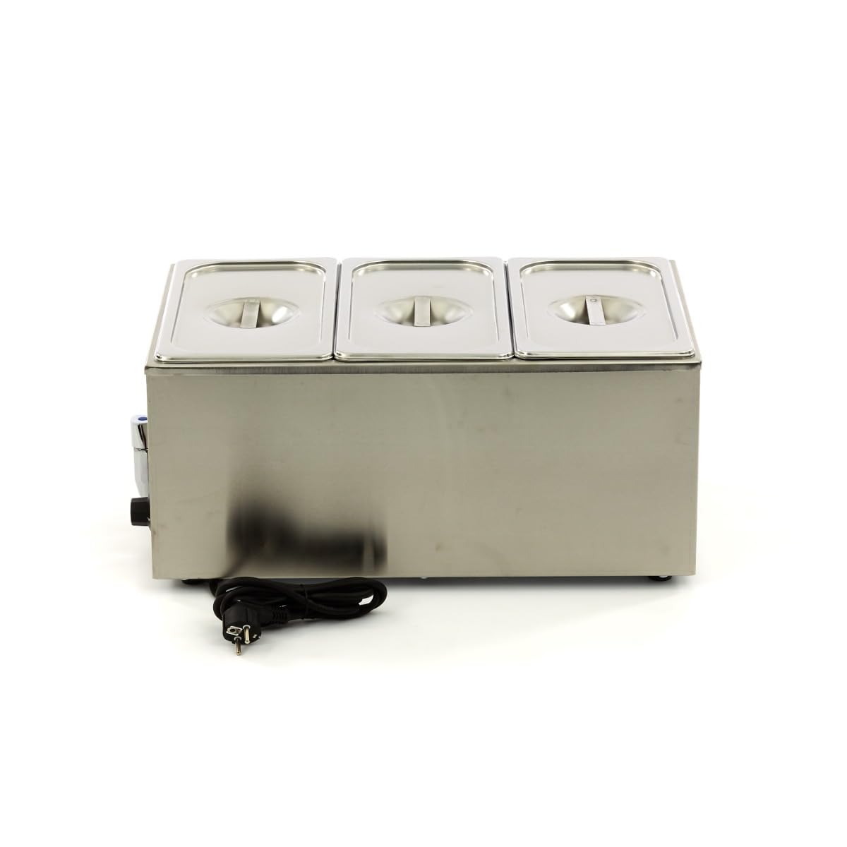 EURAST - Elektrische bain-marie met reserve voor 3 gn 1/1-200 met EURAST - Elektrische bain-marie met reserve voor 3 gn 1/1-200 met