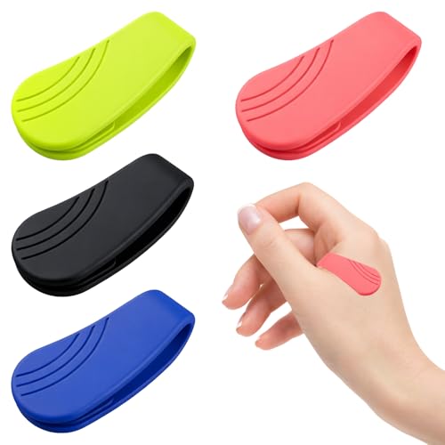 LgCiXli Juego de 4 clips acupressure y anillos para migrañas, ayuda profesional para el estrés y la ansiedad, estimulación del punto LI4, alivio natural del dolor