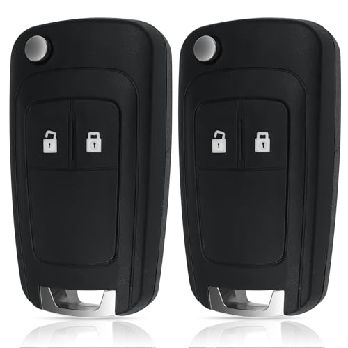 【Compatibile con i seguenti modelli】Custodia per chiavi per auto compatibile con Insignia Astra Meriva Zafira Movano Mokka Adam, ecc.