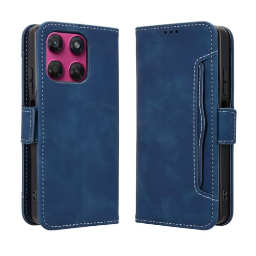 �X�}�z�P�[�X �Ή��@�� for Motorola Edge 70 Pro 5G �X�}�z�P�[�X�yPU���U�[�E�t���b�v���E�X�^���h�@�\�E�E�H���b�g�E�J�[�h�X���b�g�E�}�O�l�b�g�J�zBlue
