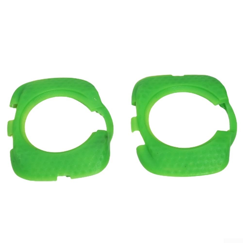 Belnotelt Green Bicycle Cleat Covers for Speedplay Pedals - Protective Plastic to Extend Soleplate Life, Prevent Screw Wear & Enable Walkability - Compatible with