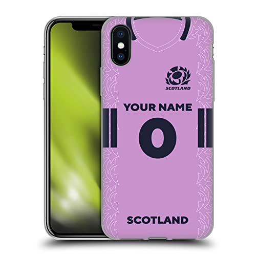 Coque iPhone X/XS Protection Militaire Scotland Rugby Maillot Away