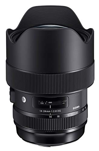 Sigma 14-24mm F2.8 DG HSM, Black (212954) for Canon (Renewed)