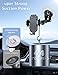 DesertWest Universal Car Phone Mount, Compatible with Most Smartphones, Adjustable Ball Joint for Optimal Viewing Angles, Anti-Slip Design