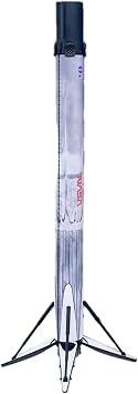 1200 For SpaceX Falcon 9 Launch Pad Recovery Starship Rocket Model Alloy Simulation Model Model Building KitSilver A