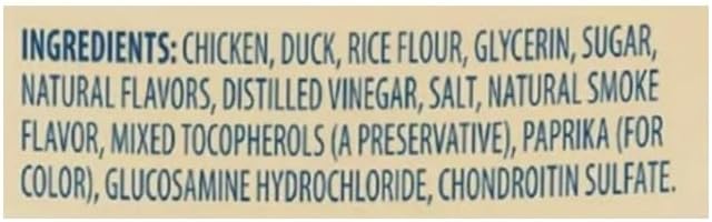 Golden~Rewards Adult Dry Dog Jerky Cut Treats with Real Duck ~ 36 Oz Bag ~ Pack of 1.