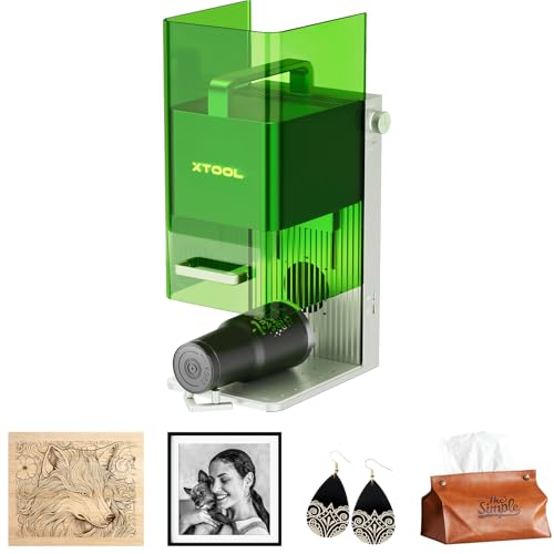 xTool F1 Lite レーザー彫刻機 10Wパワー 240,000mm/min 6倍超高速 4K彫刻解像度 0.002mm高精度 木材 皮革 ...