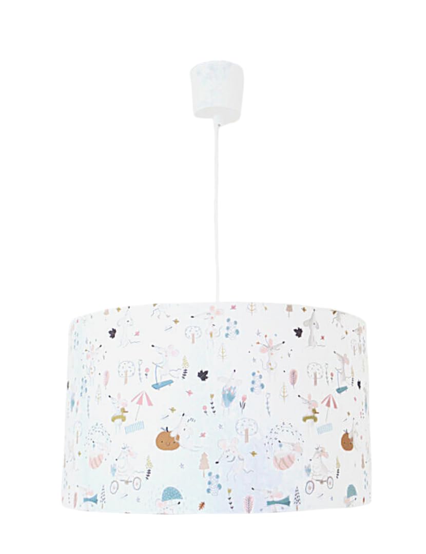 Abat-jour souris diamètre personnalisé 40 cm pour tamiser la lumière de la chambre