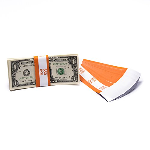Barred ABA $50 Currency Band Bundles (500 Bands)