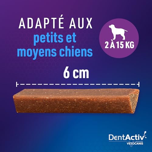 Vetocanis | Dentactiv | Dental Hundeleckerli | Köstliche Hunde Leckerlies | Hunde Zahnpflege & Gesundheit | Hundesnacks Huhn… – Ansicht 6