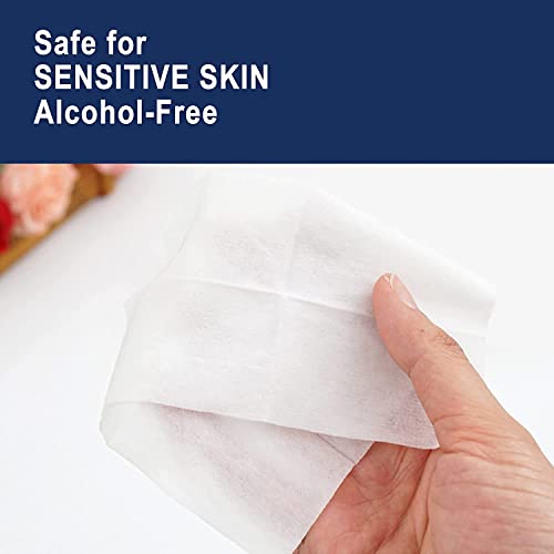 Image of 200 Pack Wet Wipes Individually Wrapped, Unscented Travel Hand Wipes