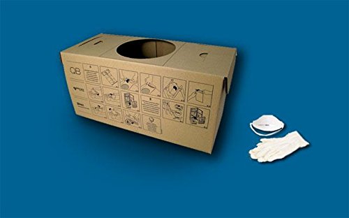 Vassoio a polvere in cartone ecologico per centrale QB Q200 (Scatola di 5 pezzi) – cm814q