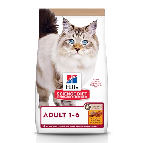 Ração Hill's Science Diet Sem Milho, Trigo ou Soja para Gatos Adultos Sabor Frango - 1.59k... Ração Hill's Science Diet Sem Milho, Trigo ou Soja para Gatos Adultos Sabor Frango - 1.59k...
