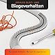 CAPRITOOL Kabeleinziehhilfe 30m – Flexible Einziehfeder und Zugdraht für Leerrohre – Kabelziehhilfe inkl. 5 Adapter – Langlebige Kabel Einzugshilfe für Elektroarbeiten – Hochwertige Einziehspirale