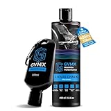 GVMX 400ML + 100ML Superior Grip Premium Liquid Chalk. Long Lasting Mess-Free Gym Chalk for Weightlifting, Gymnastics, Climbing. Fast Drying Refillable Gym Accessories. (400ML + 100ML - 1 Pack)