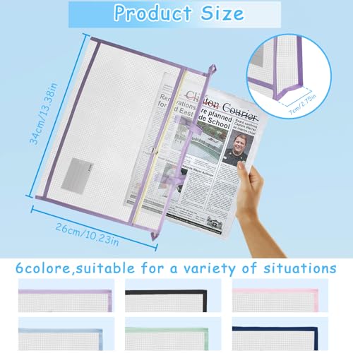Image of 3 Pcs Portable Project Bags,Sew Project Bag,Quilt Project Bags,Craft Organizer Storage Bag,Craft Bag Organizer Tote with Zipper and Double Pockets