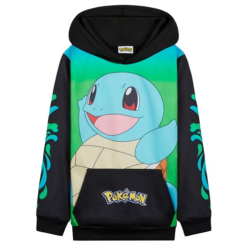 Image of Pokemon Hoodie for Boys & Teens Hooded Sweatshirt Warm Anime Pikachu Sweater