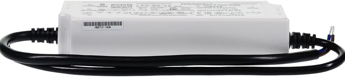 Mean Well LPF 60W 2A LED Driver LPF-60-30 AC-DC Constant Current Voltage Switching Power Supply Converter Transformer with IP30 PFC Plastic Case