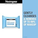 Neutrogena Fragrance-Free Makeup Remover Wipes, Daily Facial Cleanser Towelettes, Gently Removes Oil & Makeup, Alcohol-Free Makeup Wipes, 25 ct - Image 2