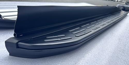 Marchepieds Lexus TX 2024-2026 fixes en aluminium noir x2