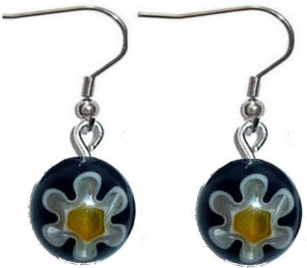 Beaded Dangle Earrings, Surgical Stainless Steel French wire Women's Sets of beaded earrings in Gift Box. - Image 4