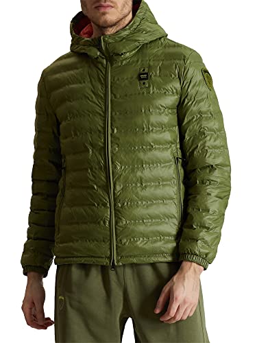 Preisvergleich Produktbild Blauer Kurze Jacken, gepolstert, Watte, Herrenjacke, grün, XL