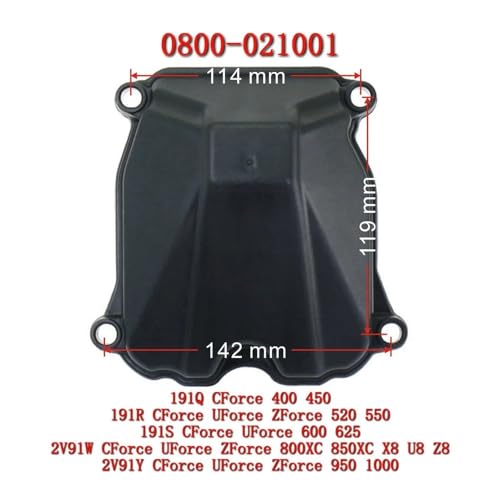 Cubierta de culata de motor compatible con gama CFMoto CForce ATV 2