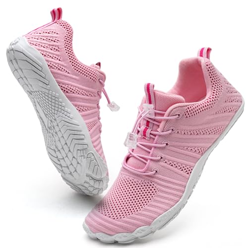 Image of WateLves Water Shoes Men Women Beach Barefoot Aqua Socks Breathable Wide Swim Outdoor Walking Anti Slip Pool Shoes for Hiking Kayaking Diving Surfing
