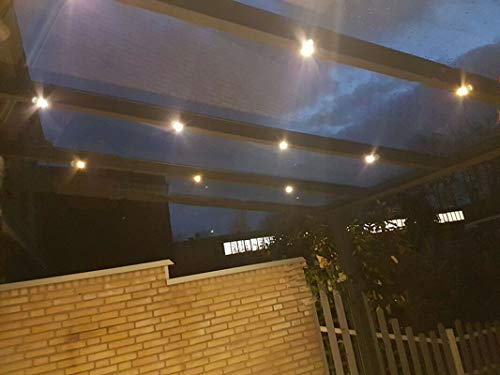 10 faretti da incasso,a LED, in alluminio, da 1 W