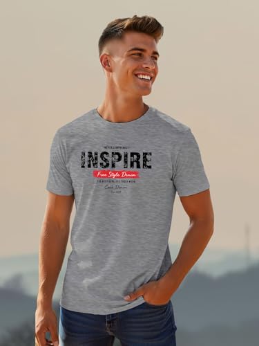 Image of XENOVAURBAN Men's Printed T-Shirt Combo Pack of 3 | Regular Fit Cotton Tshirts for Man