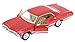 KiNSMART - 1/43 Scale Model Compatible with Chevrolet Impala 1967 (Red)