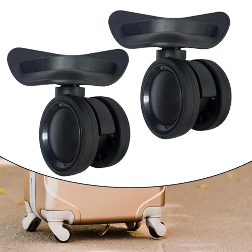2Pcs Luggage Wheels Replacement 360° Universal Wheels Impact Resistance Wear Resistant Silent Wheels Suitcase Wheels3
