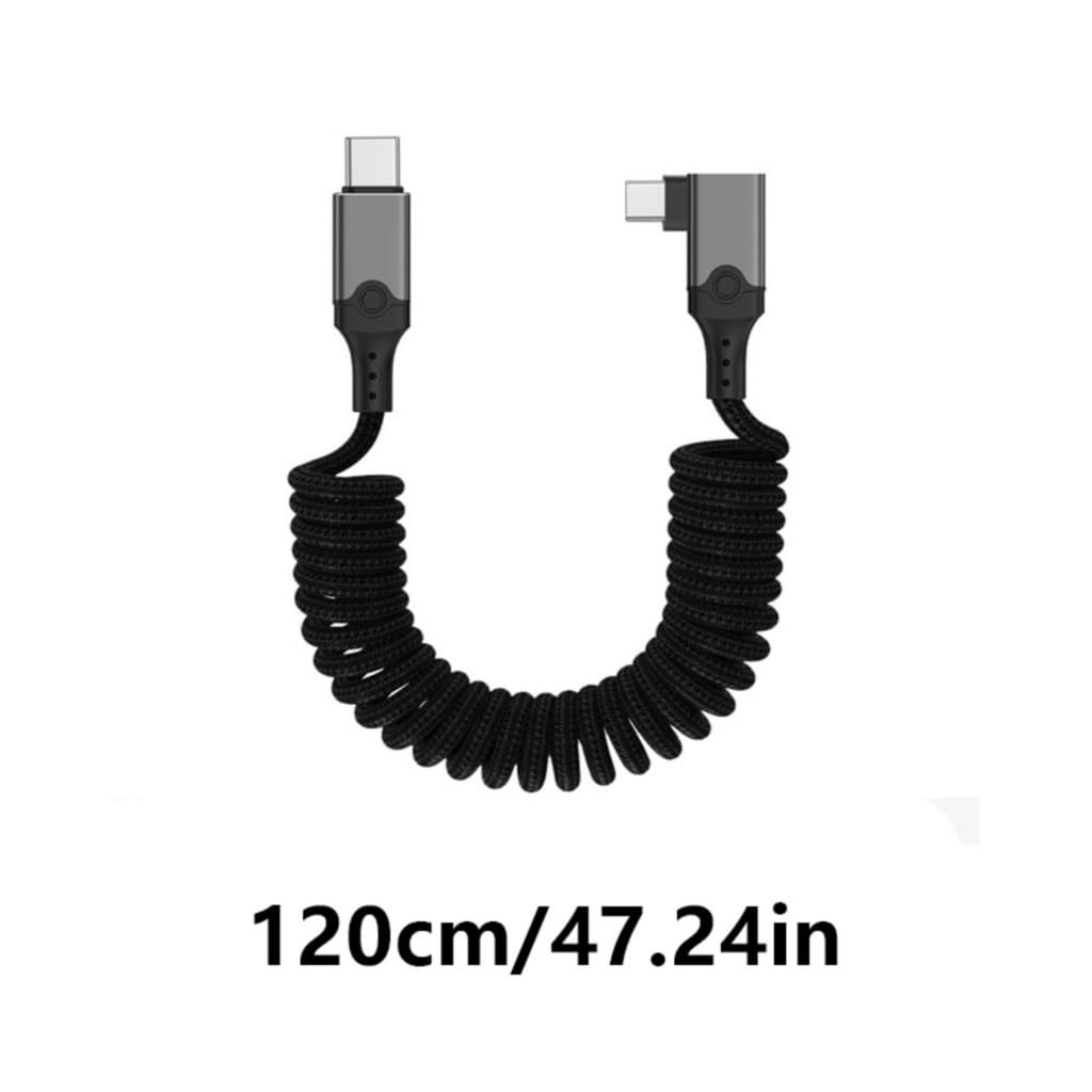 Cavo di ricarica intrecciato USB5 240W Power Delivery 80Gbps Velocità 16K Risoluzione per Elettronica di Tipo C